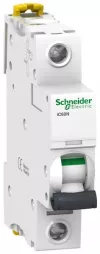 Автоматический выключатель Schneider Electric Acti9 iC60N, 1 полюс, 1A, тип C, 6kA (фото 1)