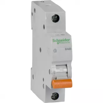 Автоматический выключатель Schneider Electric Domovoy, 1 полюс, 10A, тип C, 4,5kA