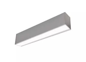 Donolux Led св-к настенный, 19,2W, 500х42,3мм, H90мм, 682/682Lm,4000К, IP20, корпус алюминий, блок питания AC/DC 24V в комплекте