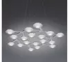 Artemide Decorative LED NET Светильник подвесной кругообразный 18 светод. (всего 39W) D65см H50-200с (фото 1)