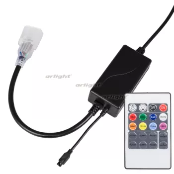 Arlight Контроллер RA-CF5060-RGB-3x1.5A (220V, ПДУ IR Карта) (ARL, Пластик)