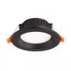 Donolux LED Ritm cветильник встраиваемый, 15W, 1425Lm,4000К, D180xH58мм,  IP44, 120°, Ra>80, монтаж. D155мм, корпус черный +источник питания. (фото 2)