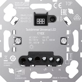 Диммер клавишный LED 1711DE Jung