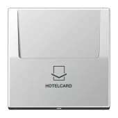 Накладка карточного выключателя HOTELCARD; алюминий AL2990CARD Jung