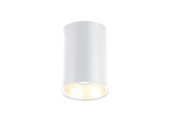 Donolux LED Cap св-к накладной, GU10, D95хH145мм, IP20, белый RAL9003, без лампы