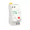 Автоматический выключатель дифференциального тока (АВДТ) Schneider Electric Resi9, 16A, 30mA, тип A, кривая отключения C, 2 полюса, 6kA, электро-механического типа, ширина 2 модуля DIN (фото 1)