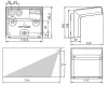 Высокочастотный датчик движения Steinel iHF 3D KNX black V3.5 (фото 13)