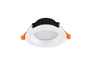 Donolux LED Ritm cветильник встраиваемый, 7W, 4000K, 562Lm, D110хH52мм, IP44, 120°, Ra>80, монтаж. D85мм, белый +источник питания.