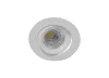 Donolux LED Basis cветильник, встраиваемый,7Вт,3000К, 441Лм, 38〫,D85H68, IP45, корпус белый+источник питания AC220-245В 300мА в комплекте (фото 1)