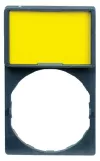 Держатель размером 30х40 для маркировки 8х27мм с белым или желтым фоном