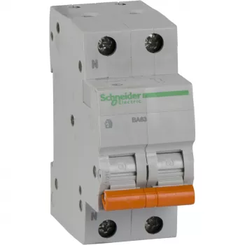 Автоматический выключатель Schneider Electric Domovoy, 2 полюса, 6A, тип C, 4,5kA