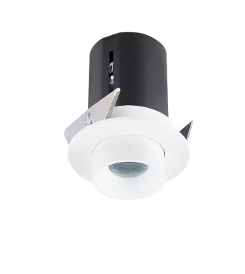 Donolux LED Periscope св-к встраиваемый,3Вт, D55xH60мм, 160Лм, 24°, 3000К, IP20, Ra >90, белый, блок питания в комплекте