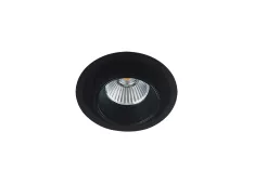 Donolux LED Periscope св-к встраиваемый,15Вт, D98хH98мм, 1050Лм, 38°, 3000К, IP20, Ra >90, черный,блок питания в комплекте