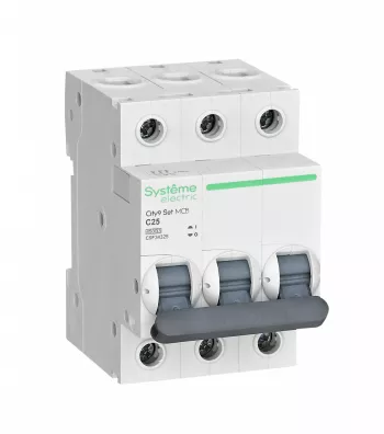 Автоматический выключатель City9 Set Systeme Electric С 25А 3P 4.5kA 400В