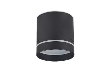 Donolux LED Barell св-к накладной, 23Вт, D128хH133мм, 2225Лм, 120°, 4000К, IP20, Ra80,PF65,220-245В,черный RAL9005, источник питания в комплекте