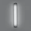 Artemide Decorative бра Telefo 50, белое стекло, выс 50см, 2x11W фл (G 23), блест хром (фото 1)