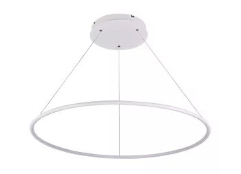 Donolux Nimbo подвесной LED св-к, белый, D800xH1200мм, 48W, 3000K, 1400 LM, 105°, IP20, АС85-265В, источник питания в комплекте