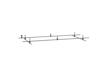 Donolux Magnet Modular System «CODE 1.2», L2000хL1000хH135 мм, DC24V, основание для модульных светильников, черный, блок питания в комплект не входит