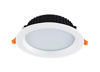 Donolux LED Ritm cветильник встраиваемый, 24W, 1823Lm, D195xH60мм, со сменой цвета 3000-6000К, IP44, 120°, Ra>80, монтаж. D165мм, корпус белый+Dim источник питания.Управление только с DL18891/Remote Control