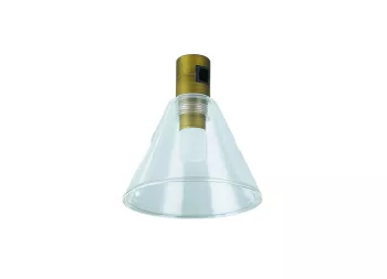 Donolux LED Tringlas, 5W, D120, H140мм, 97Lm, DC24V, Ra90, 360°, 3000К, IP20, темная бронза, светильник для Magnet Modular System «CODE 1.2»