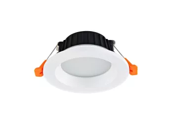 Donolux LED Ritm cветильник встраиваемый, 9W, 800Lm,4000К, D122хH52мм, IP44, 120°, Ra>80, монтаж. D95мм, корпус белый+источник питания.