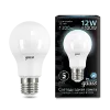 Лампа Gauss Black A60 12W 1200lm 4100K E27 LED 220V (фото 3)