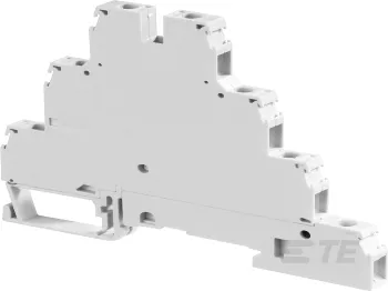 Клемма винтовая D4/6.T3.V0 4 мм.кв., 3-х уровневая, серая