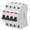 Автоматический выключатель ABB Basic M, 4 полюса, 10A, тип C, 4,5kA (фото 2)