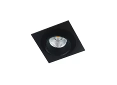 Donolux LED Periscope св-к встраиваемый,15Вт, L98хW98хH98мм, 1050Лм, 38°, 3000К, IP20, Ra >90, черный,блок питания в комплекте